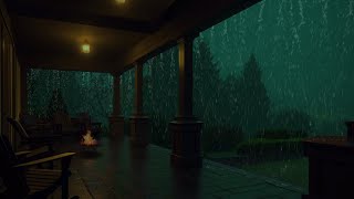 Rainstorm Sounds at Night – Thunder and Rain for Restful Sleep