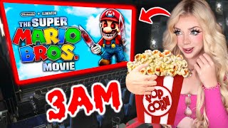 Do Not Watch Super Mario Bros Movie At 3Am Bowser & Peach Attacked Us