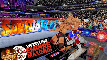 Wrestling Empire Maximus First Edition Savedata Officially Released! (WWE RAW & SmackDown 2025)