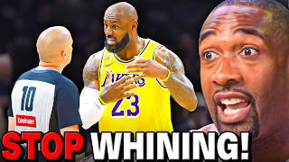 GILBERT ARENAS IS TIRED OF THE OKC & LAKERS REF COMPLAINTS! Net Worth