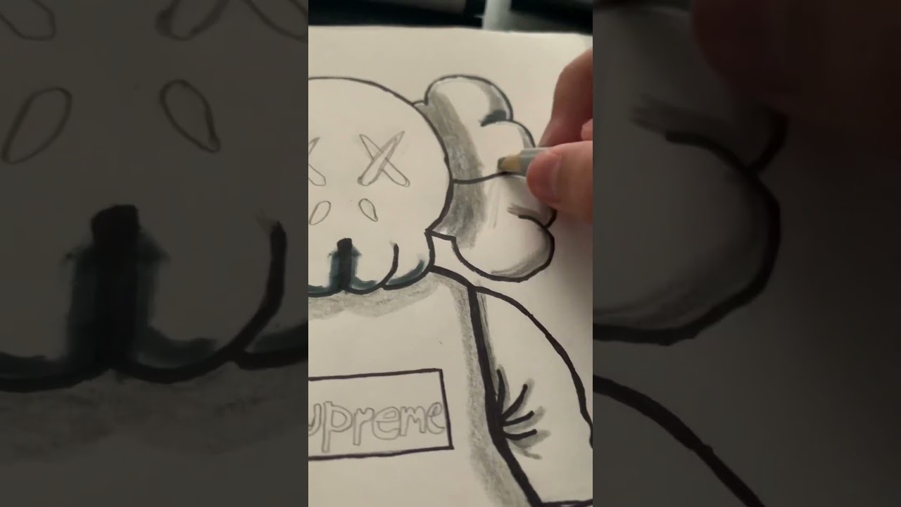 Supreme KAWS ☠️ finished