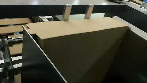 Small size Corrugated carton folder gluer Rolam
