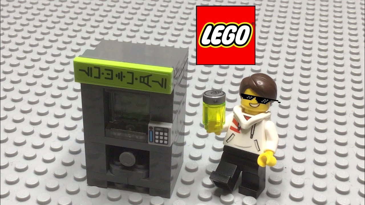 How to build a working vending machine in LEGO YouTube
