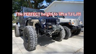 The BEST amount of lift for a Jeep TJ LJ?!?!