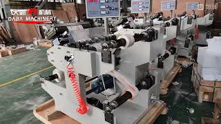 DBFQD-550 Slitting and Rewinding Machine with Automatic Web Guide System
