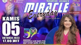 Download lagu KKR Miracle Everyday GBGP Victory Agung Jayapura, 5 Oktober 2023, Jacqlien Celosse