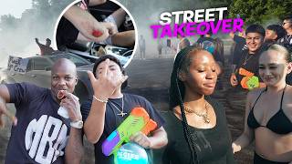 Documenting Atlanta craziest street takeover 😳💦🔥⚠️