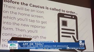 I-Team: Nevada Democrats give little detail about caucus 'tool'