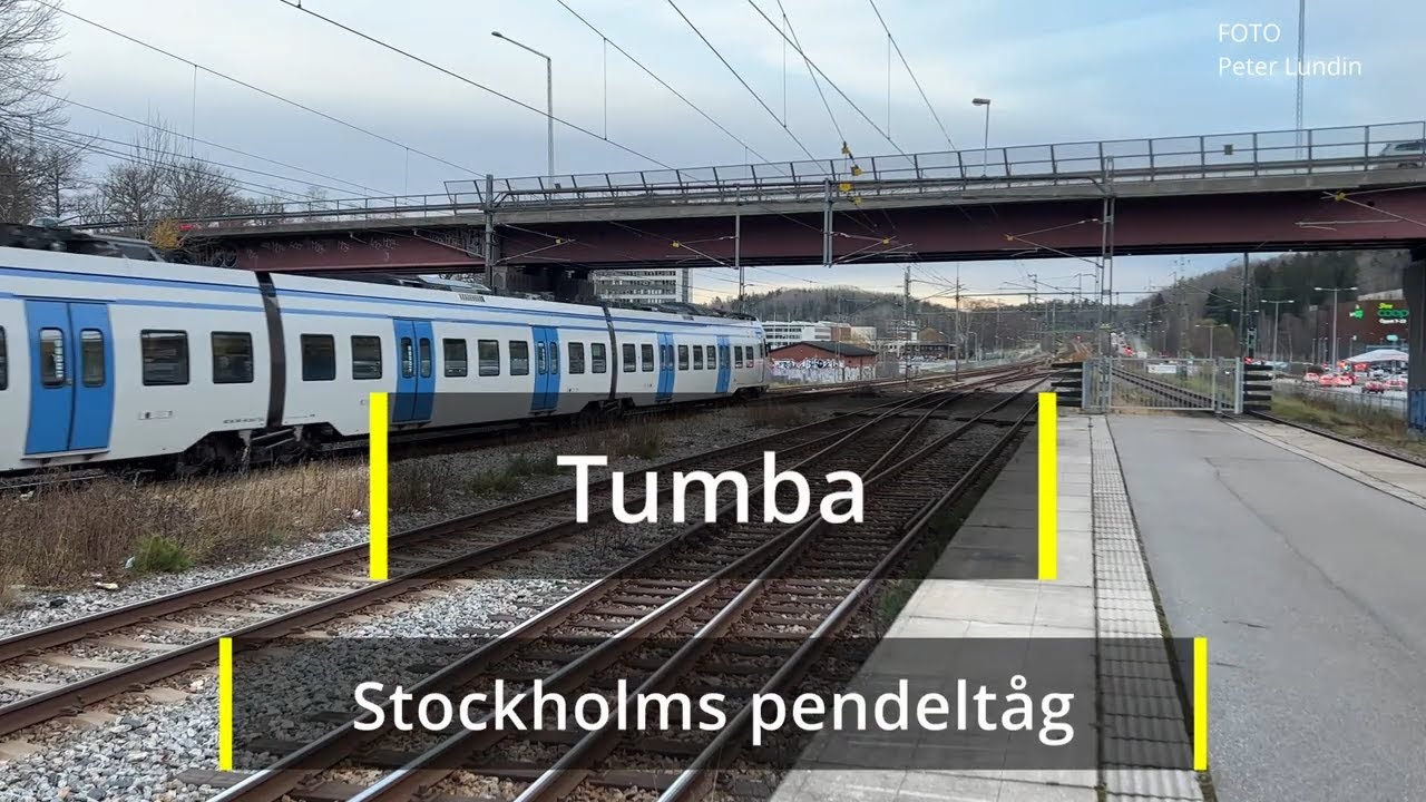 20211120 PENDELTÅG STOCKHOLM Tumba ( Peter Lundin ) YouTube