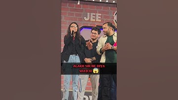 Sir Ne Diya Watch 😱 #alakhsir #pw #physicswallah #udaanedits#10thclass#comback #sigma #udaanians