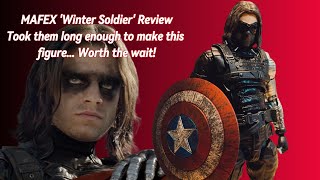 Bucky Barnes MAFEX MCU 'Infinity Saga' Winter Soldier Unboxing & Review... Is it worth $100?