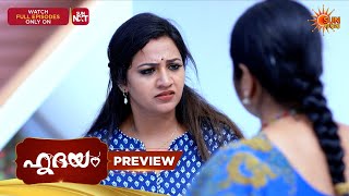 Hridhayam - Preview | 12 Aug 2026 | Malayalam Serial | Sun Surya