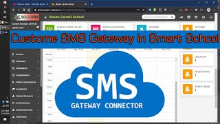 Custom sms gateway in smart school screenshot 4