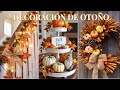 🍁IDEAS DE DECORACIÓN DE OTOÑO 🍂 HAZ TU HOGAR MÁS ACOGEDOR Y ELEGANTE