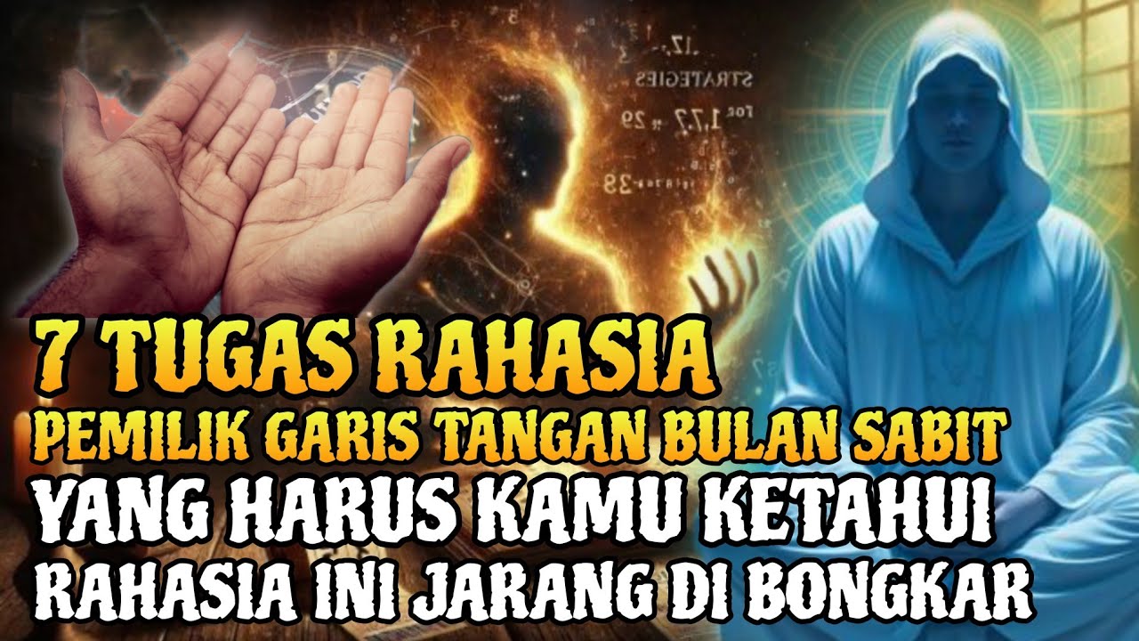 Kalau Punya Garis Bulan Sabit❗Inilah 7 Tugas Besar yang Menunggumu