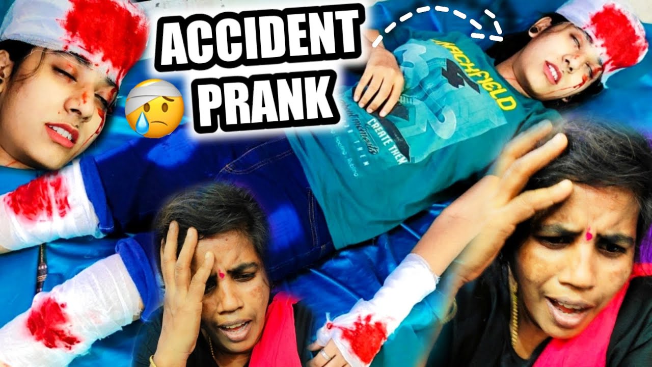 ACCIDENT PRANK ON MOM  || FULL BODY BROKE || PRANK VIDEOS || 