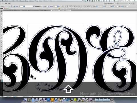 AlfanoArt Monogram System - Advanced Illustrator v...