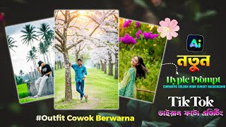 New Viral Photo Editing Prompts | outfit cowok berwarna Photo Editing Prompt | Ai Hypic Prompt.. screenshot 1