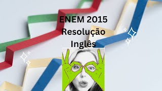 ENEM 2015 INGLES