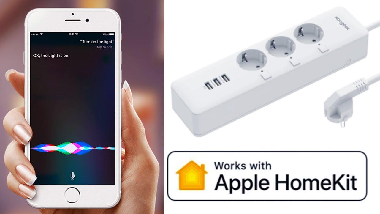 🔌Koogeek WiFi Smart Power Strip Apple HomeKit 🎥VIDEO reiview Buy in Online Store (RisoFan💻