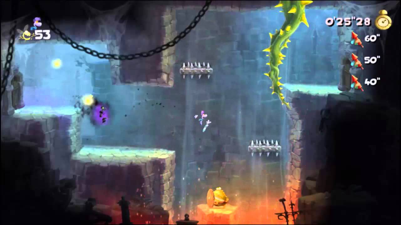 Rayman Legends 100% WalkThrough All Invasion Levels In World 1 Teensies ...