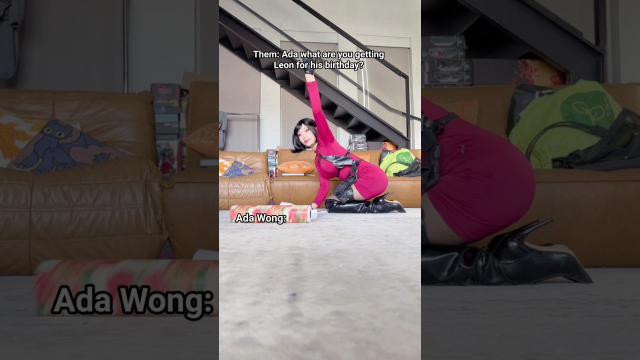 Leon better be ready 😳 #anime #cosplay #youtubeshorts