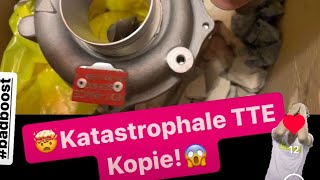 Katastrophaler 1.8T billig Upgradelader 🤯Billige TTE Turbolader Kopie! 1.8 Turbo EA113 VW Audi Seat