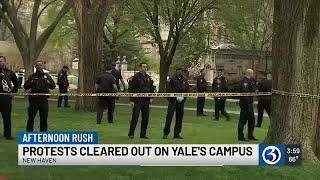 Police break up Yale protest, but no arrests made