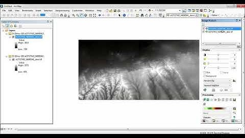 Mosaic DEMs in ArcMap
