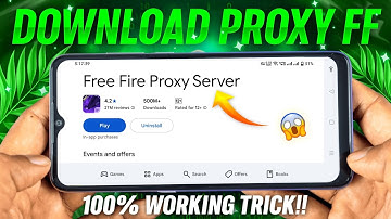 How To Download Proxy Server In Free Fire 💯😱🔥 | Free Fire Proxy Server | Proxy Server Free Fire