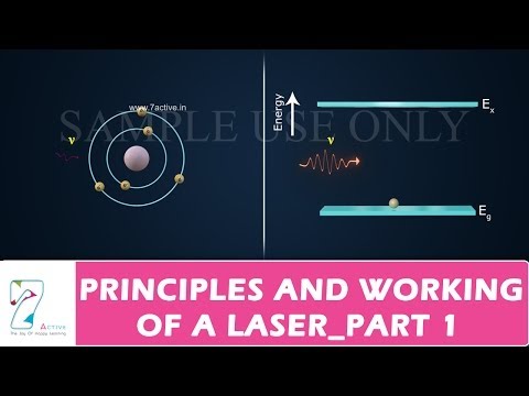 Wideo: Laser gazowy: opis, charakterystyka, zasada działania