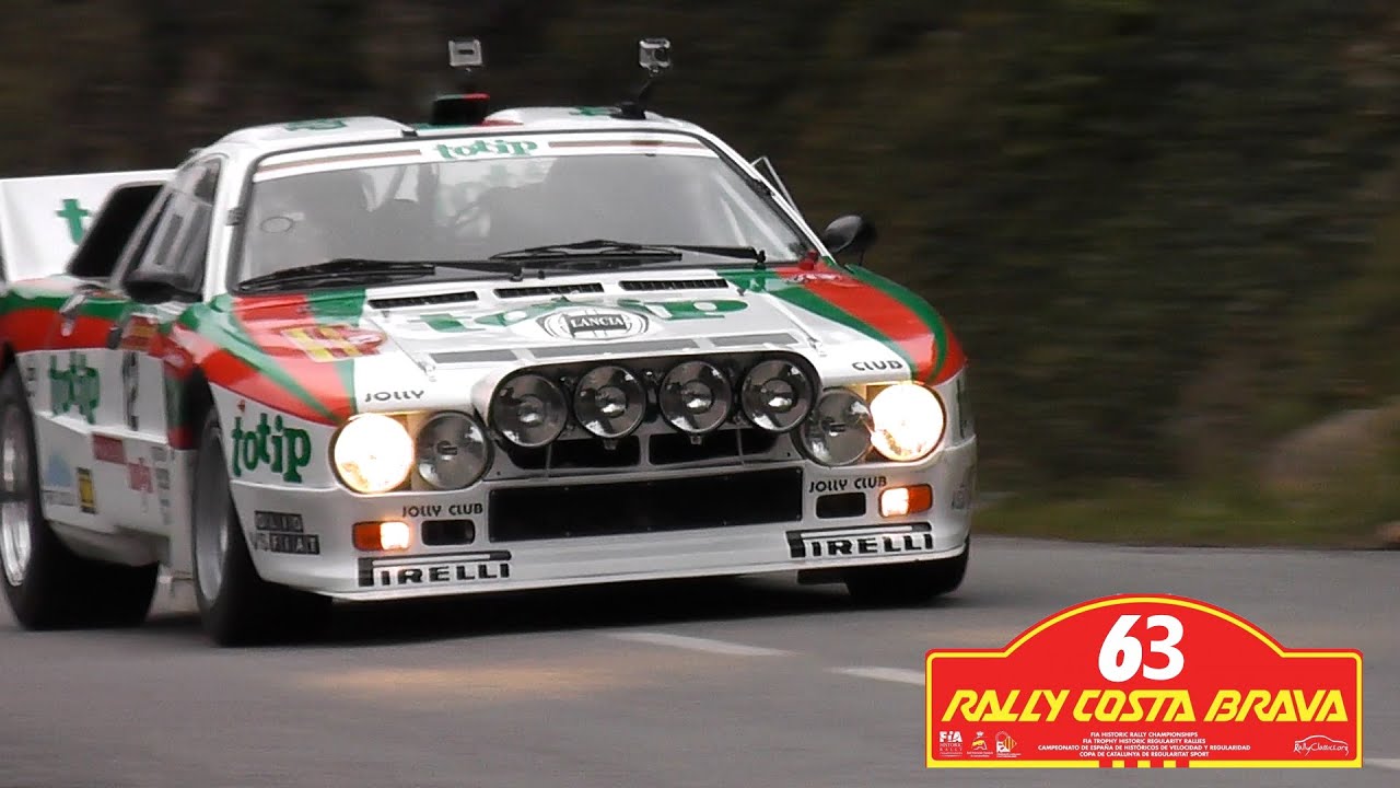 Rally Costa Brava 2015 - FIA Historic Rally - Lancia 037 Sound + Rally Action