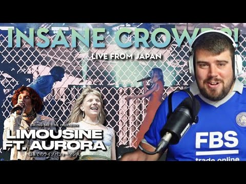 Bring Me The Horizon - liMOusIne ft. AURORA (Live from Japan) - Reaction