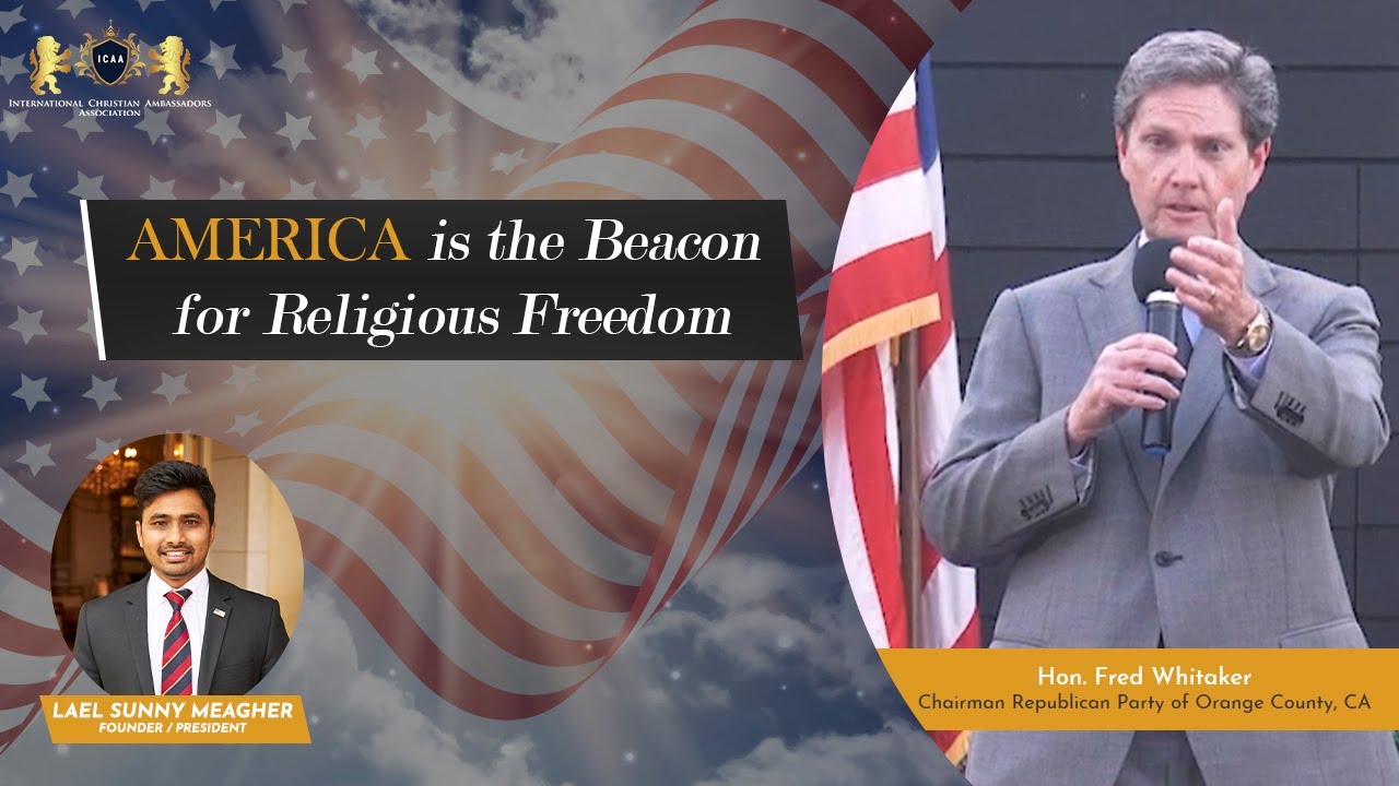 Religious Freedom needs to be Restored and Respected in America ! || Hon.Fred Whitaker ||