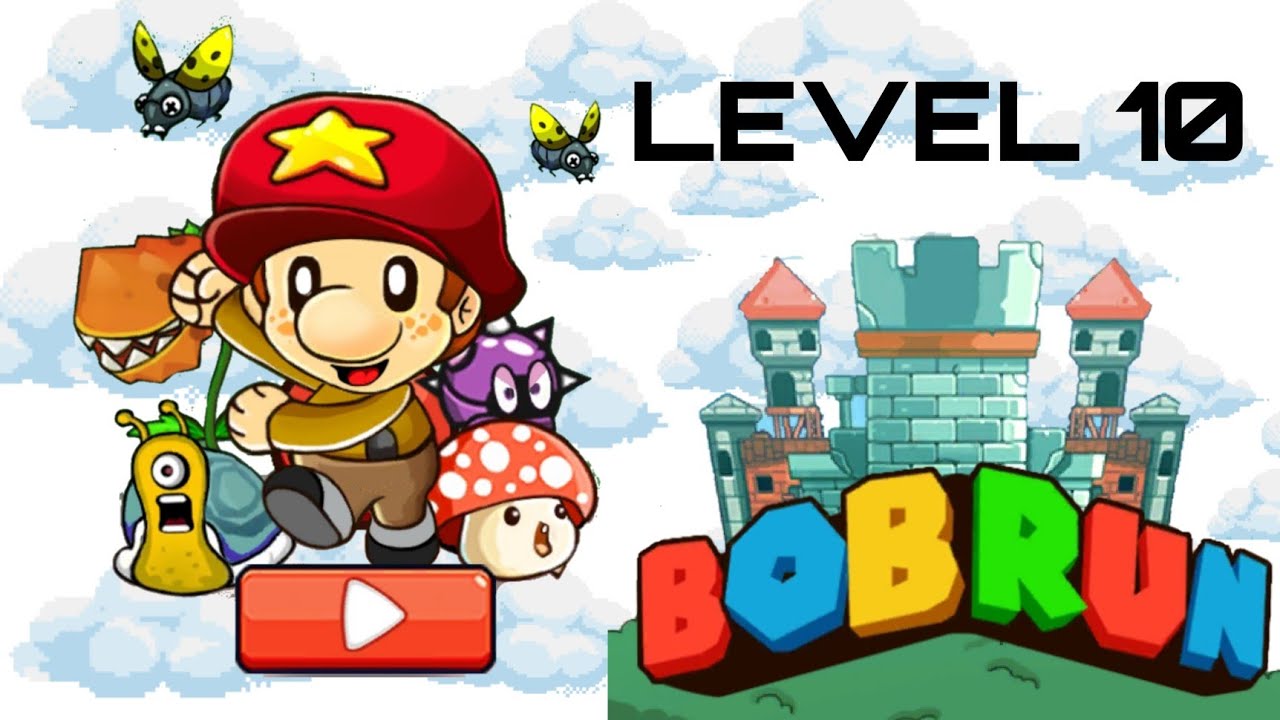 BOB RUN | LEVEL 10 🚩 Completed Level - Gameplay #BOBSWORLD - YouTube