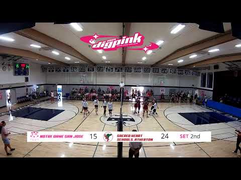 Freshman Volleyball vs. Sacred Heart Schools, Atherton
