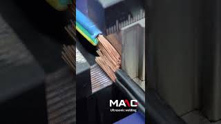 MAAG Ultrasonic Harness Welding Machine — High-frequency vibration molecular fusion