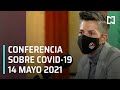 Informe Diario Covid-19 en México - 14 mayo 2021