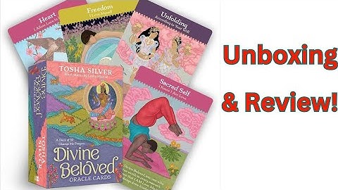 DIVINE BELOVED ❤️ Oracle Deck: UNBOXING & First Impressions with Flip Through💯💕💖#oraclecards