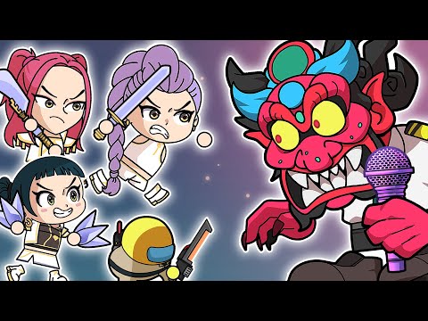 RUMI TRAUMA OVERCOME SONG | Kpop Demon Hunters X among us animation