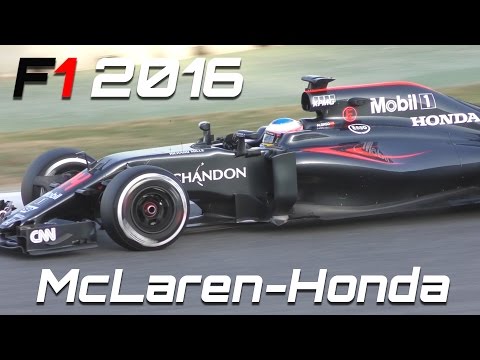 F1 2016 Sound - Mclaren Honda Best of F1 Testing (Alonso vs Button)