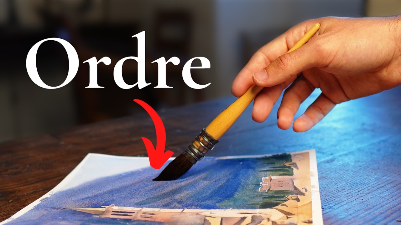 Ma méthode pour peindre n'importe quelle aquarelle !