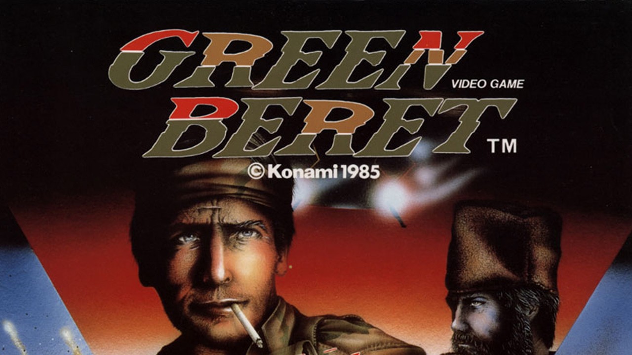 GREEN BERET Konami 1985 アーケードゲーム パンフレット Green Beret 1985 Arcade Live Flyer - YouTube