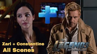 All Zari + Constantine Scenes - Legends of Tomorrow Season 5