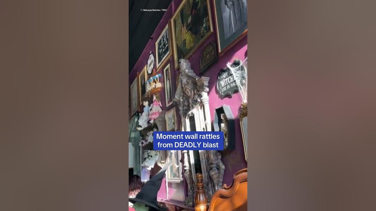 Moment wall rattles from DEADLY Louisville blast