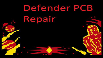 1980 `Williams Electronics Defender Arcade PCB Repair 12/6/20