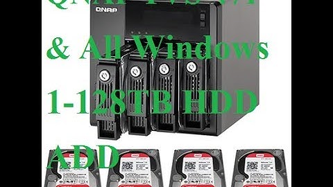 QNAP TVS-471। QNAP Storage Add HDD 1TB  to 128TB । All Windows 1-128TB HDD