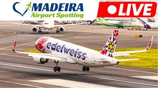 LIVE BIG WINDY Action at Madeira Island Airport 09.06.2026