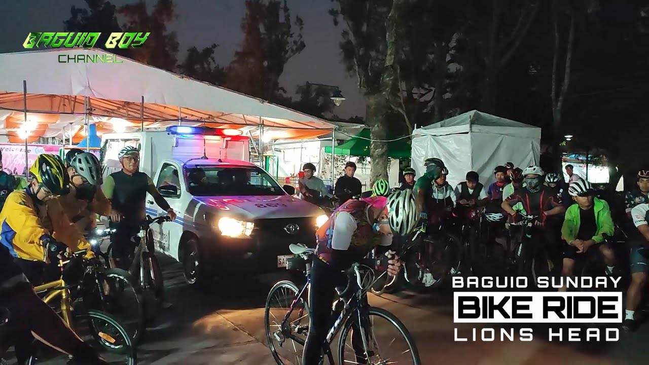 Baguio Sunday Bike Ride | Lions Head P1 - YouTube