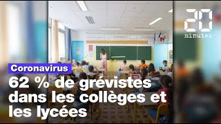 Education nationale: 62 % de grévistes dans les collèges et les lycées selon le Snes-FSU